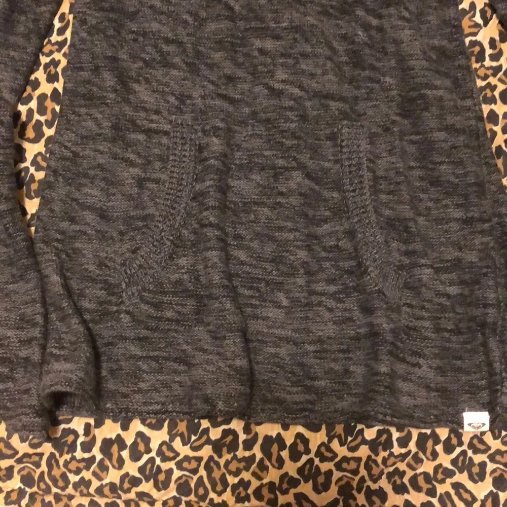 Roxy Charcoal Gray Hoodie - Picture 4 of 5